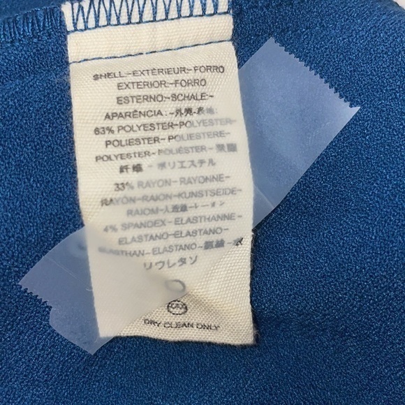 Free People Woman's Goldie Mock Neck Sleeveless Tunic Mini Dress Blue Size Small - Picture 8 of 9